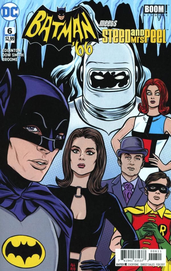 Batman '66 Meets Steed and Mrs. Peel #6 cover