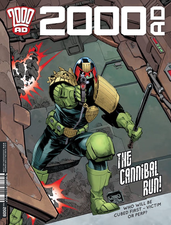2000 AD #2009 cover