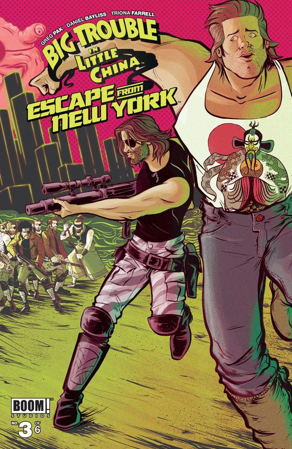 Big Trouble in Little China / Escape from New York #3 cover
