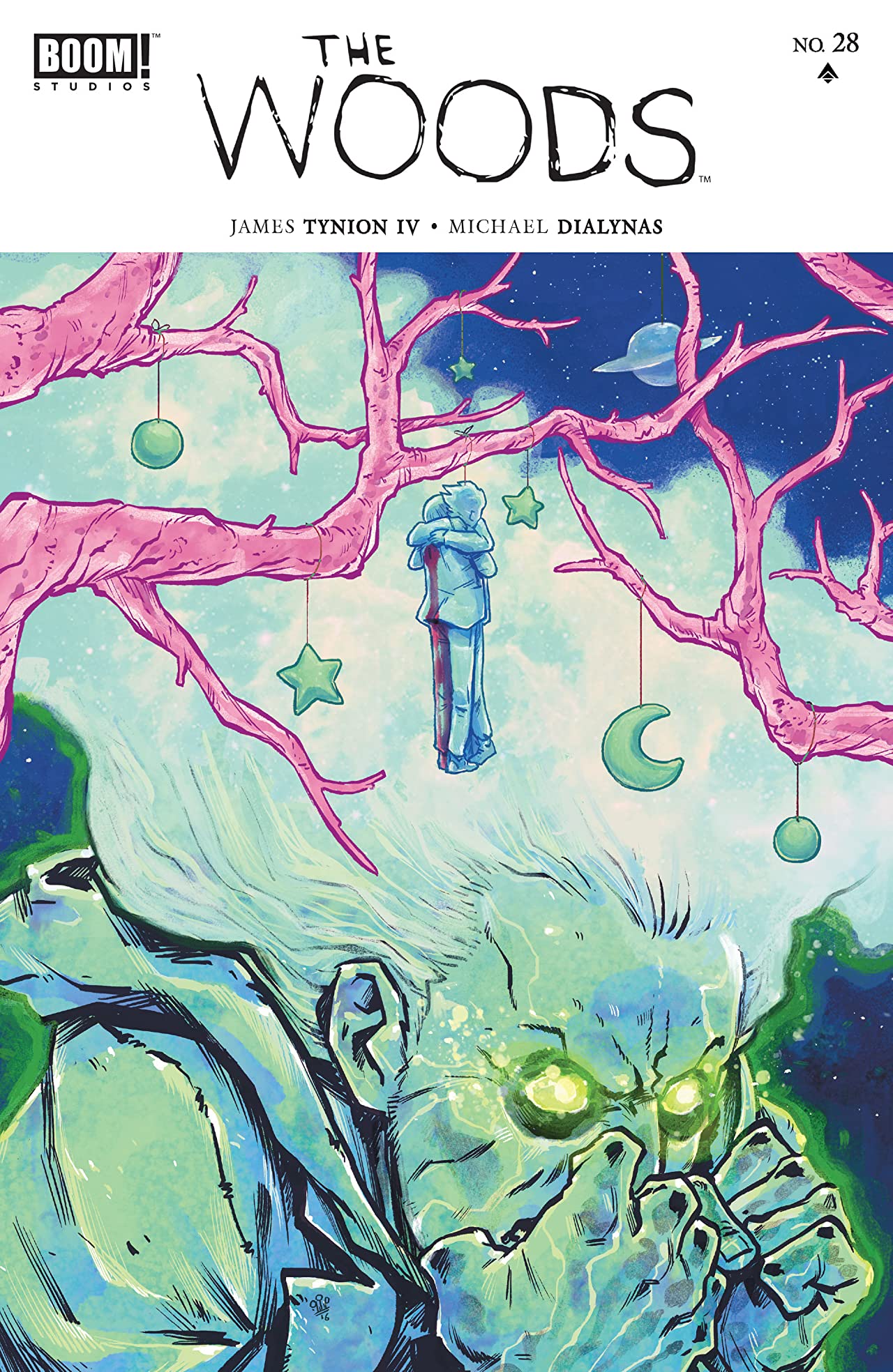 The Woods #28 cover