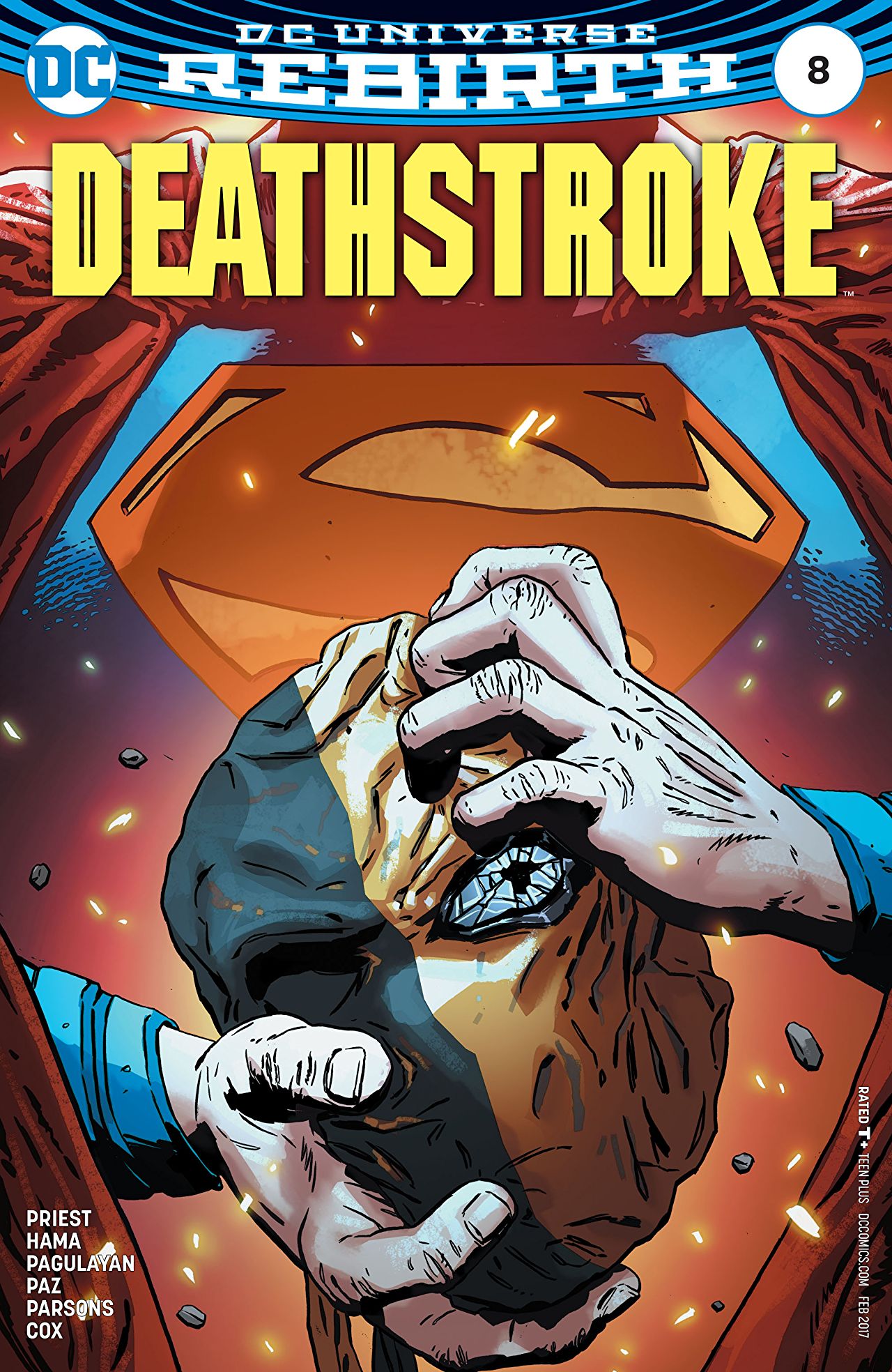 Deathstroke #8 cover