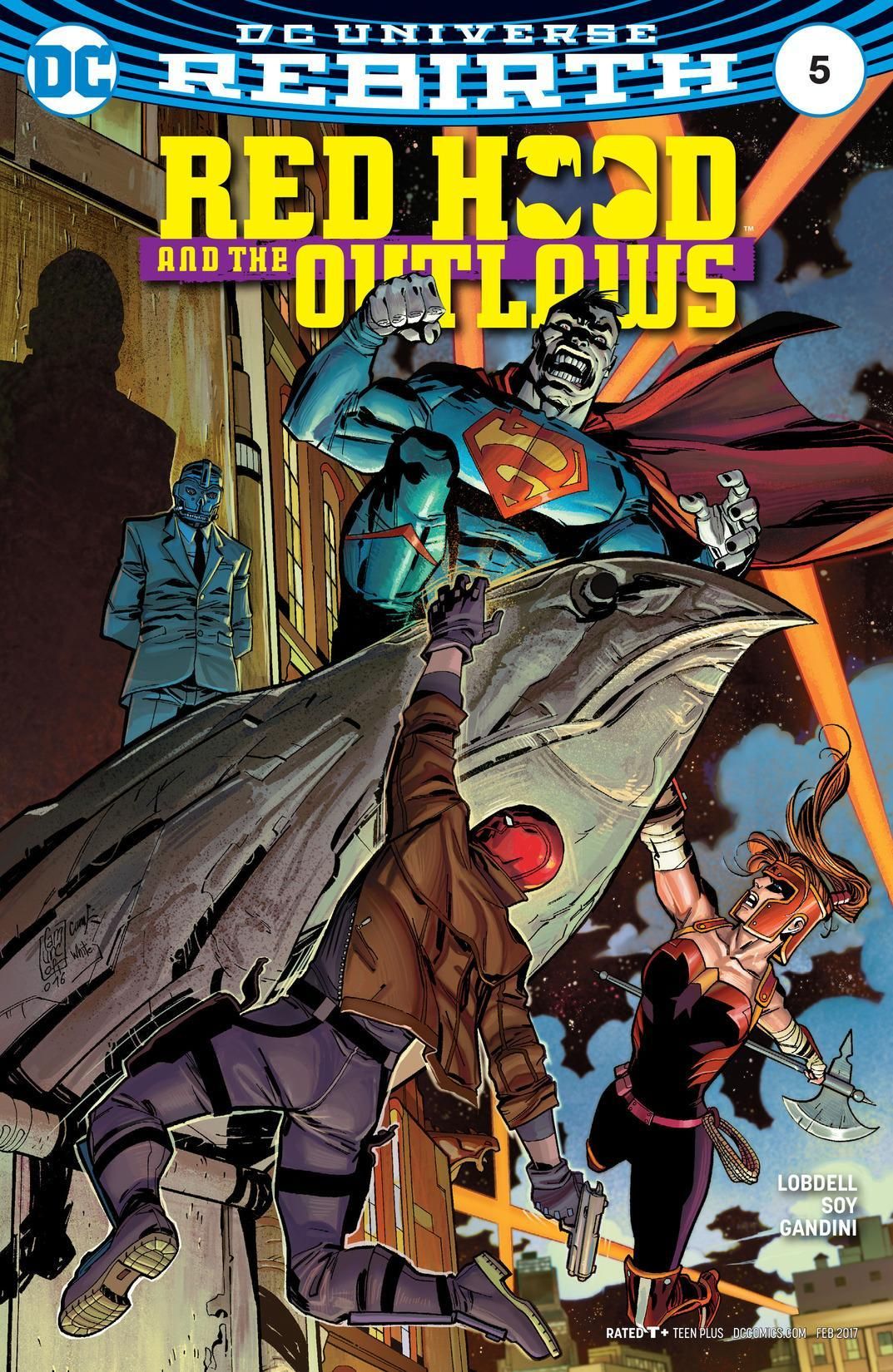 Red Hood and the Outlaws #5 cover