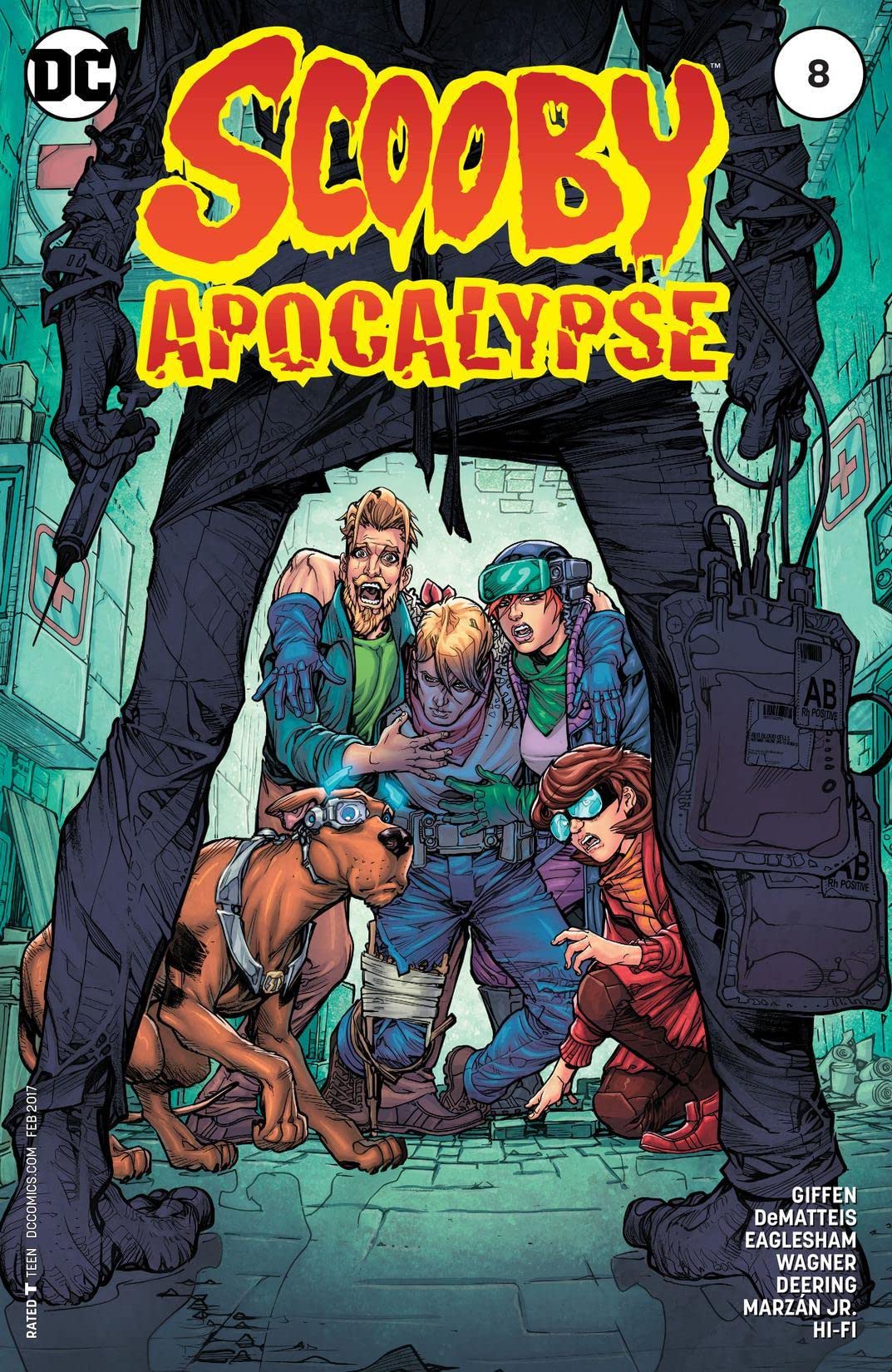 Scooby Apocalypse #8 cover