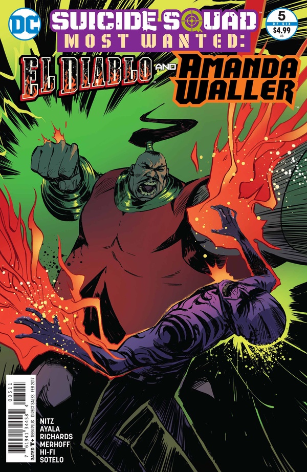 Suicide Squad Most Wanted: El Diablo & Boomerang #5 cover