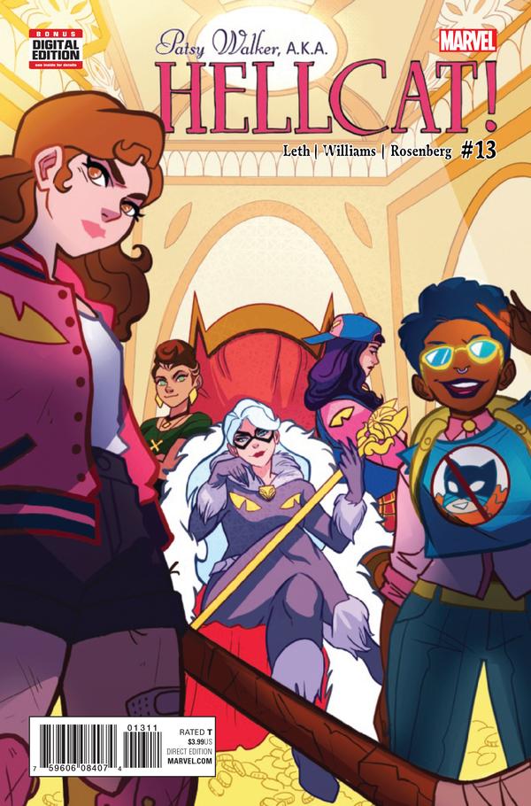 Patsy Walker, A.K.A. Hellcat! #13 cover