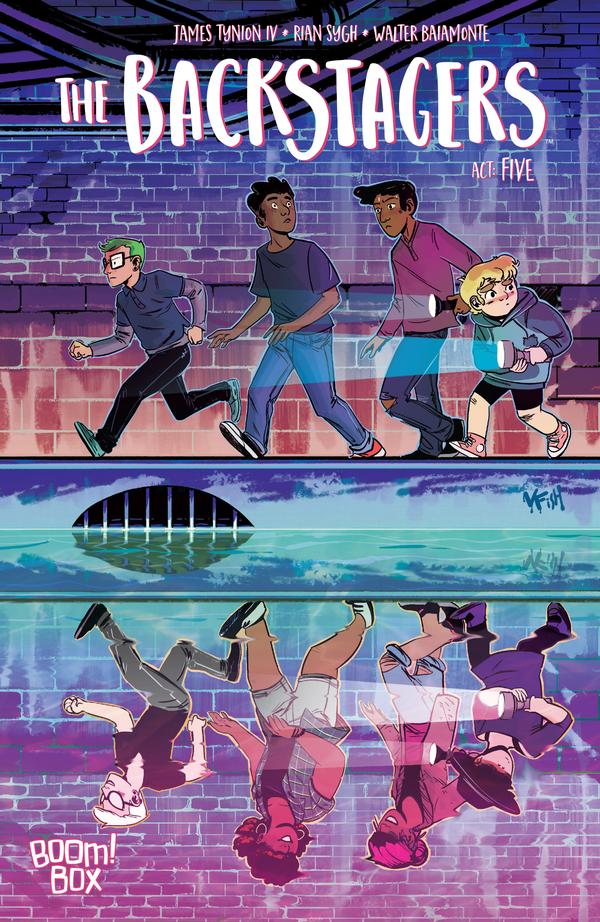 The Backstagers #5 cover