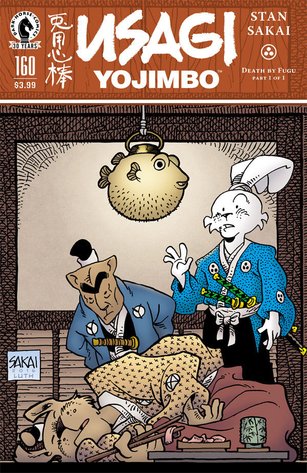 Usagi Yojimbo #160 cover