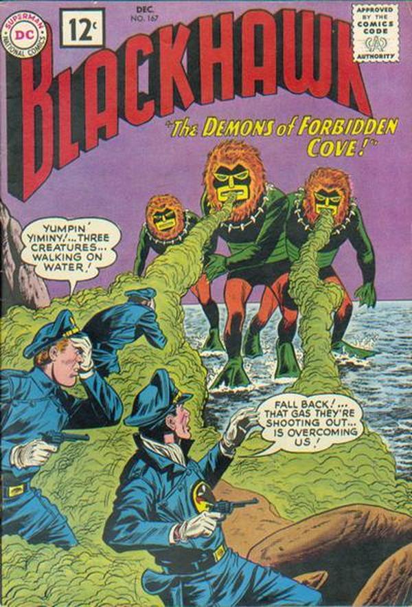 Blackhawk #167 cover
