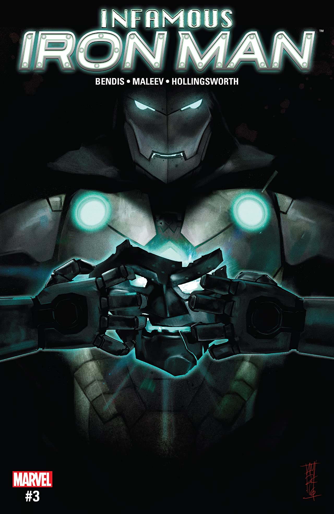 Infamous Iron Man #3 cover