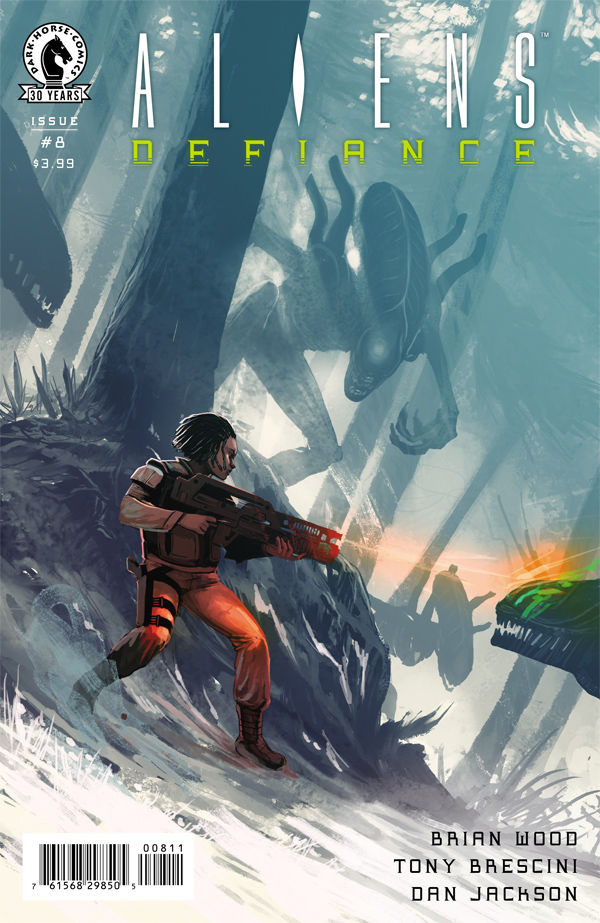 Aliens: Defiance #8 cover