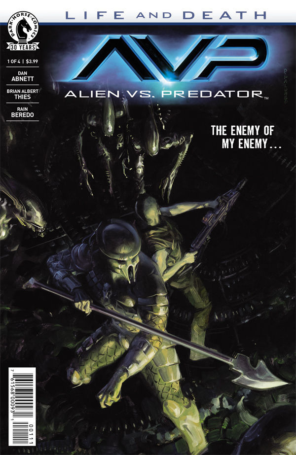Alien vs. Predator: Life and Death #1 cover