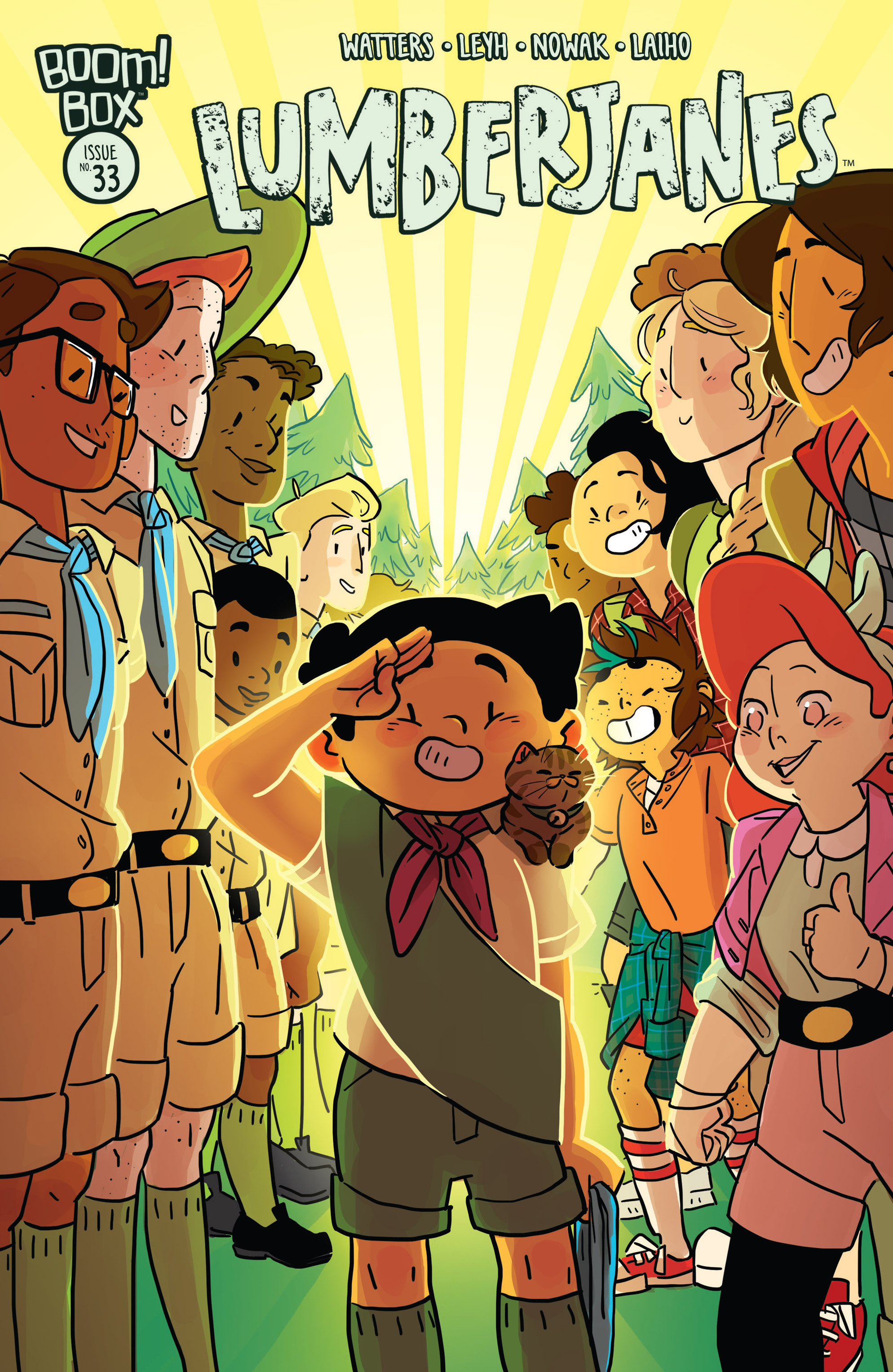 Lumberjanes #33 cover