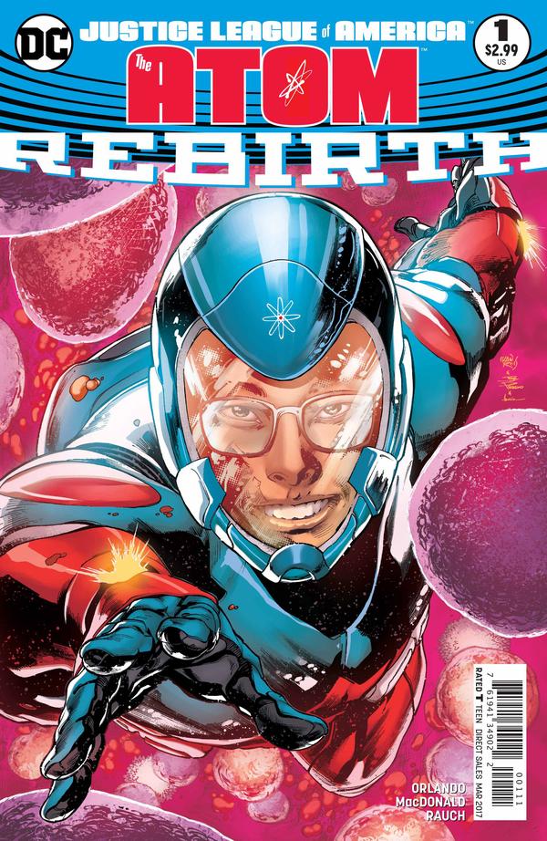 Justice League of America: The Atom - Rebirth #1 cover