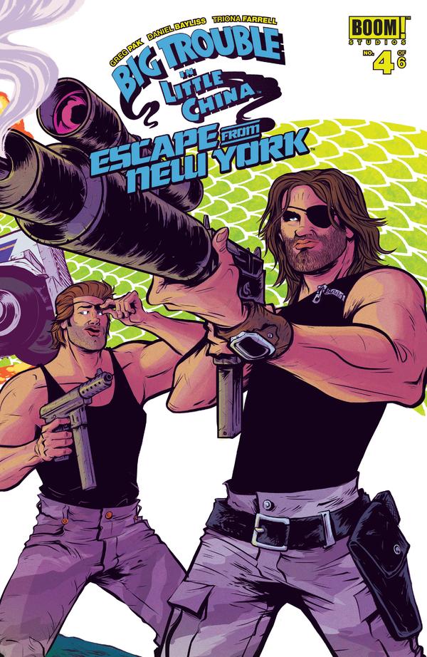 Big Trouble in Little China / Escape from New York #4 cover
