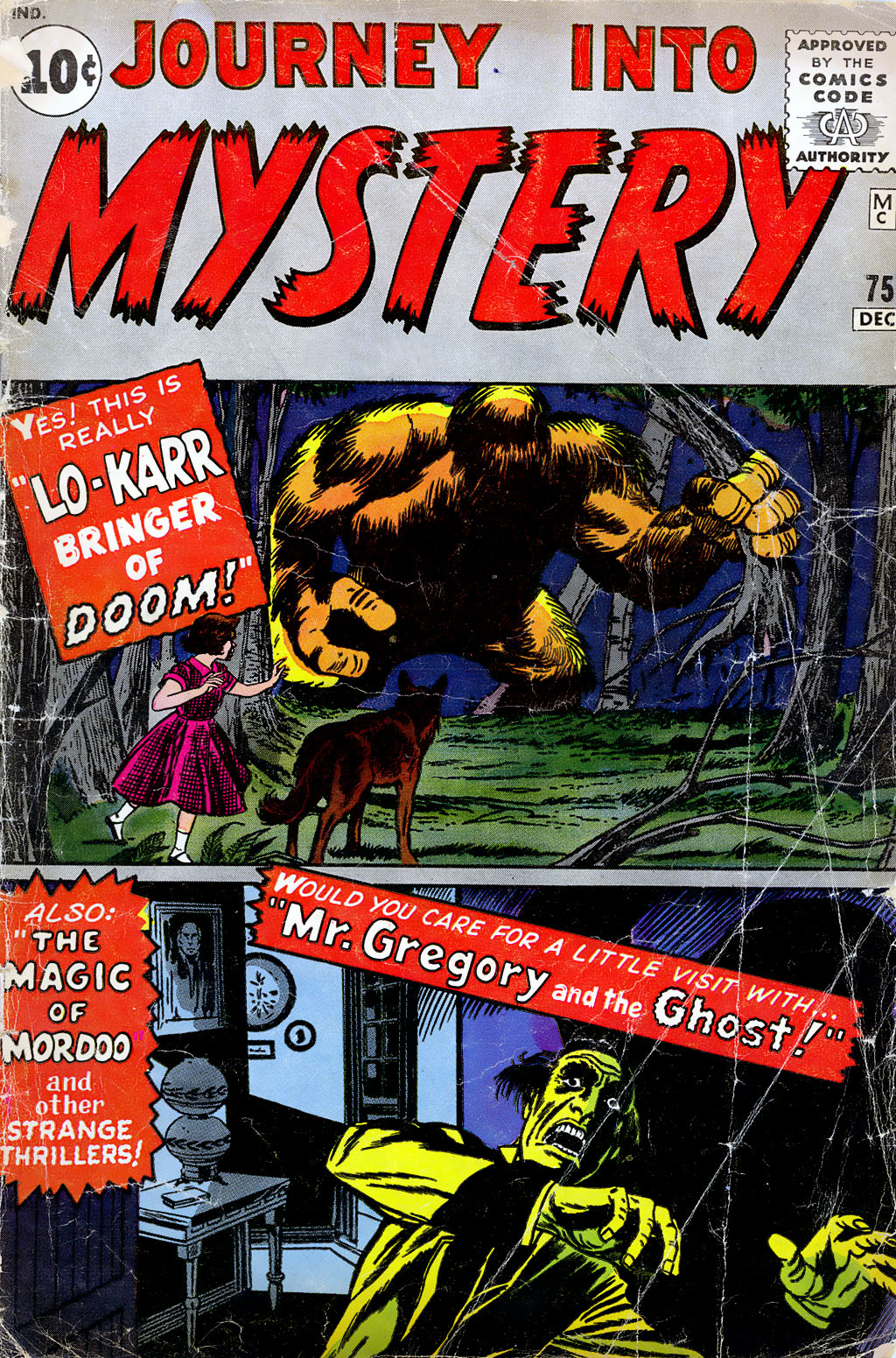 Journey into Mystery #75 cover