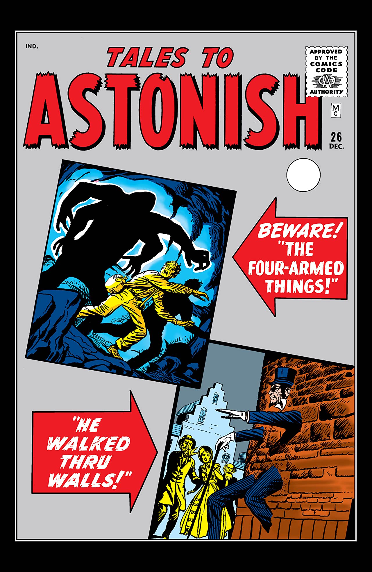 Tales to Astonish #26 cover