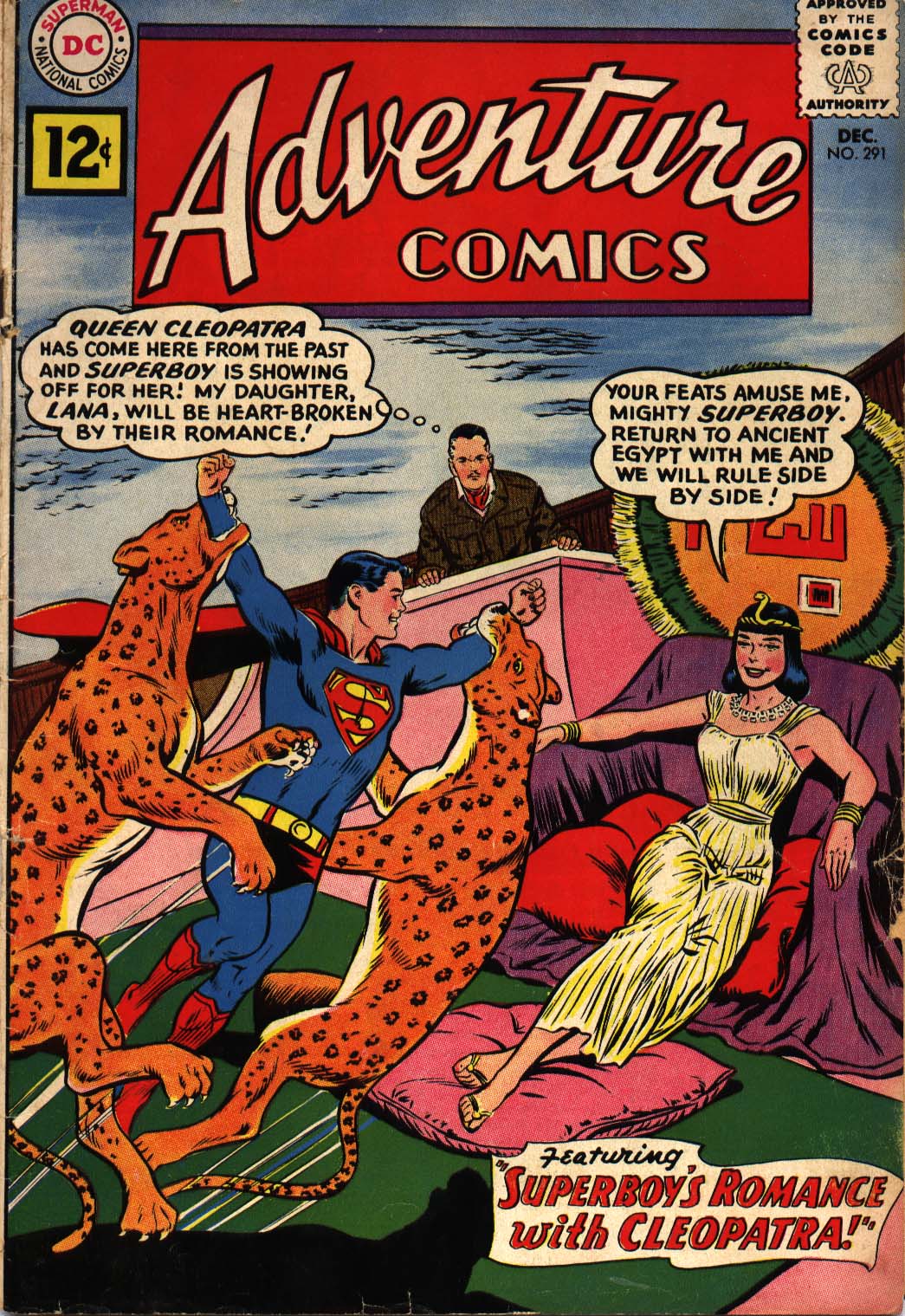 Adventure Comics #291 cover