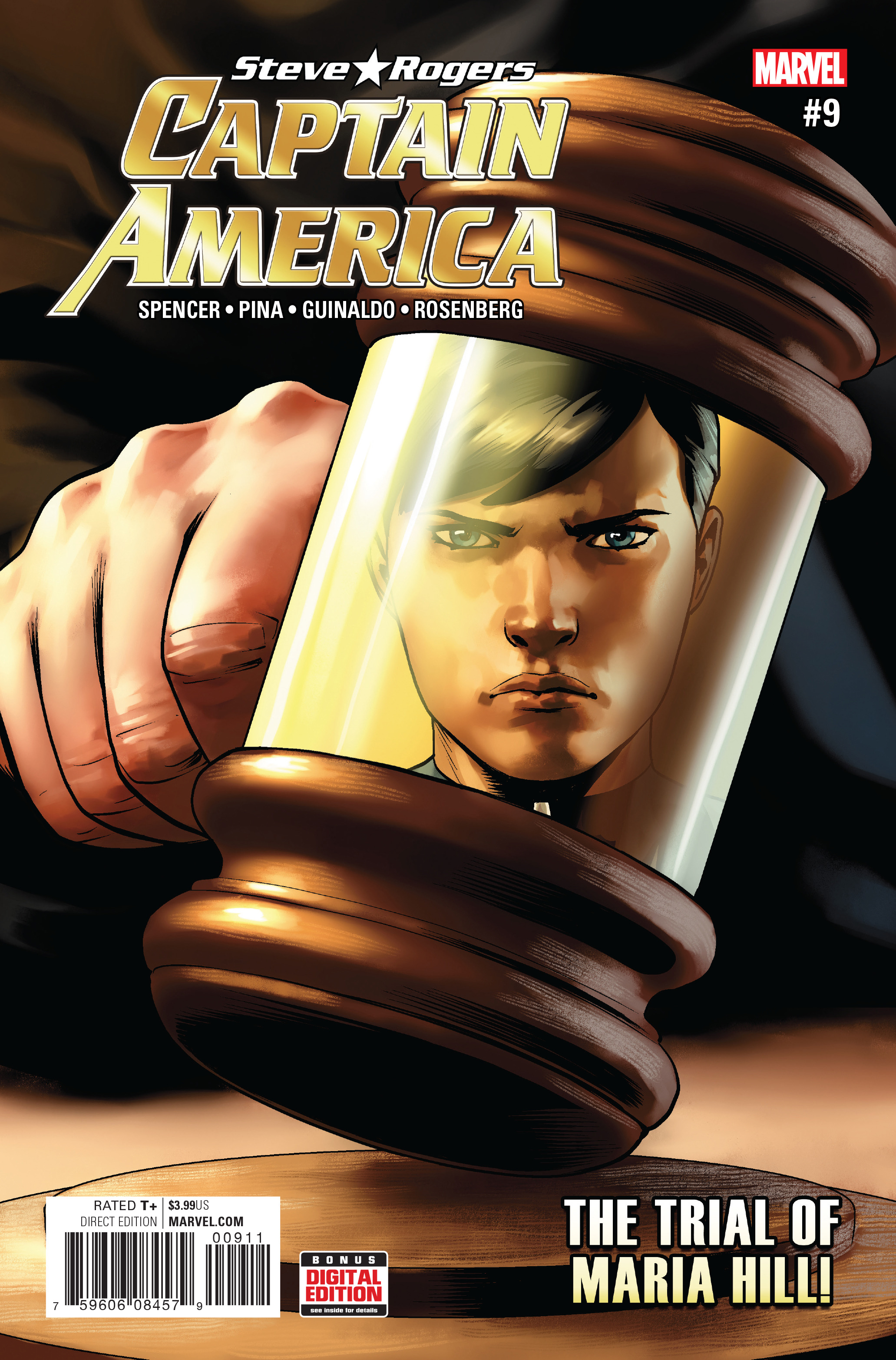 Captain America: Steve Rogers #9 cover