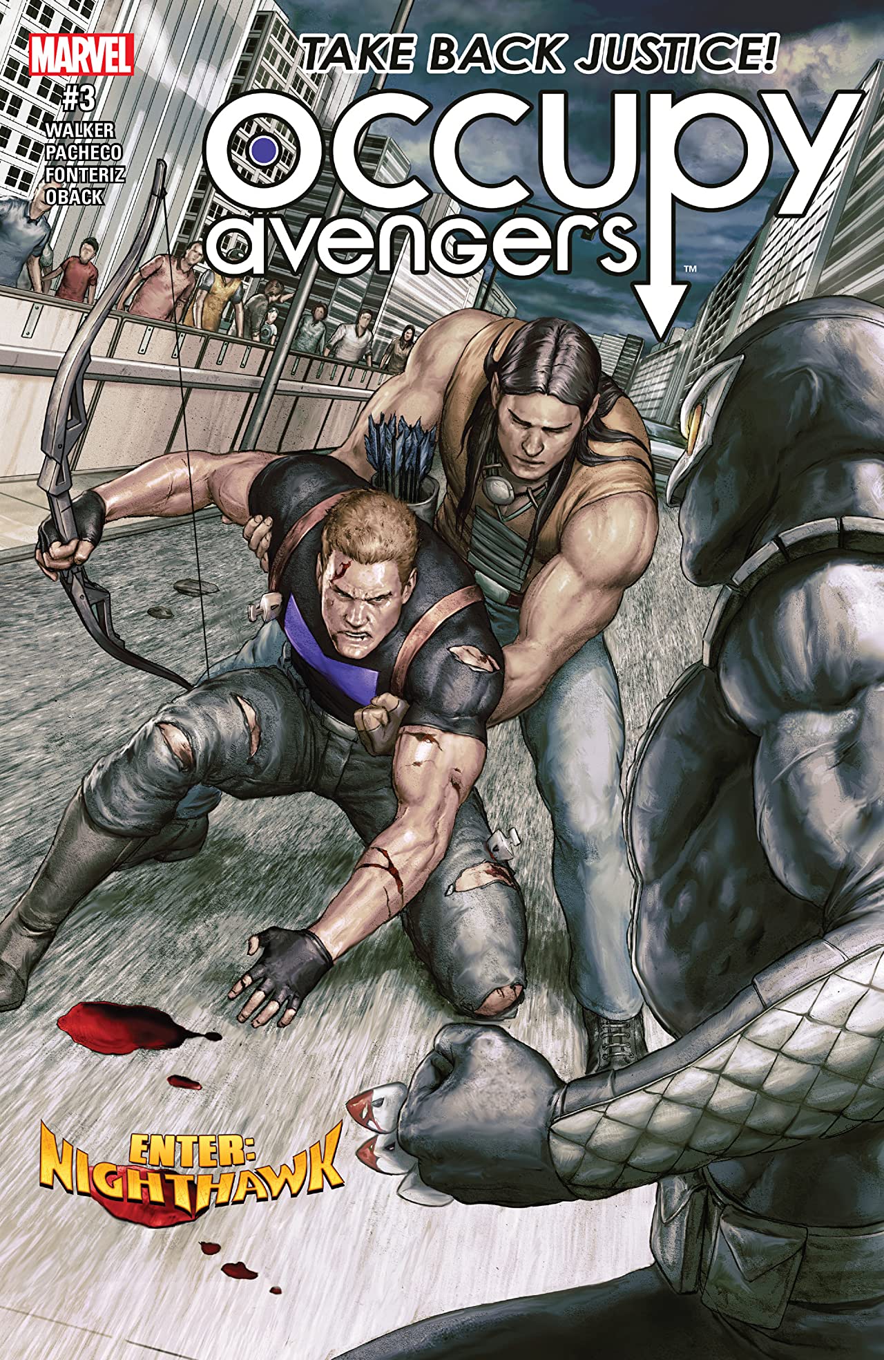 Occupy Avengers #3 cover