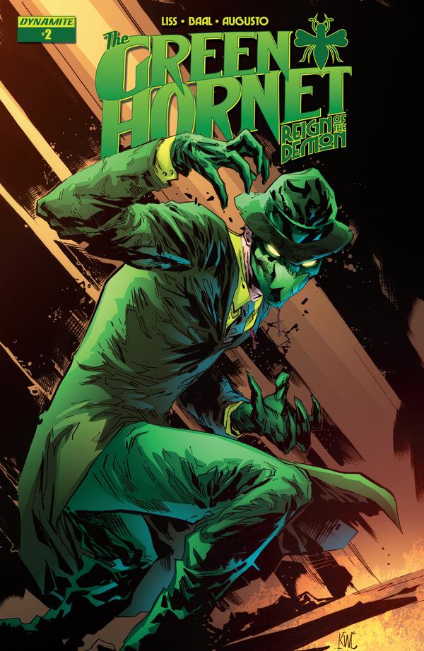 The Green Hornet: Reign of the Demon #2 cover