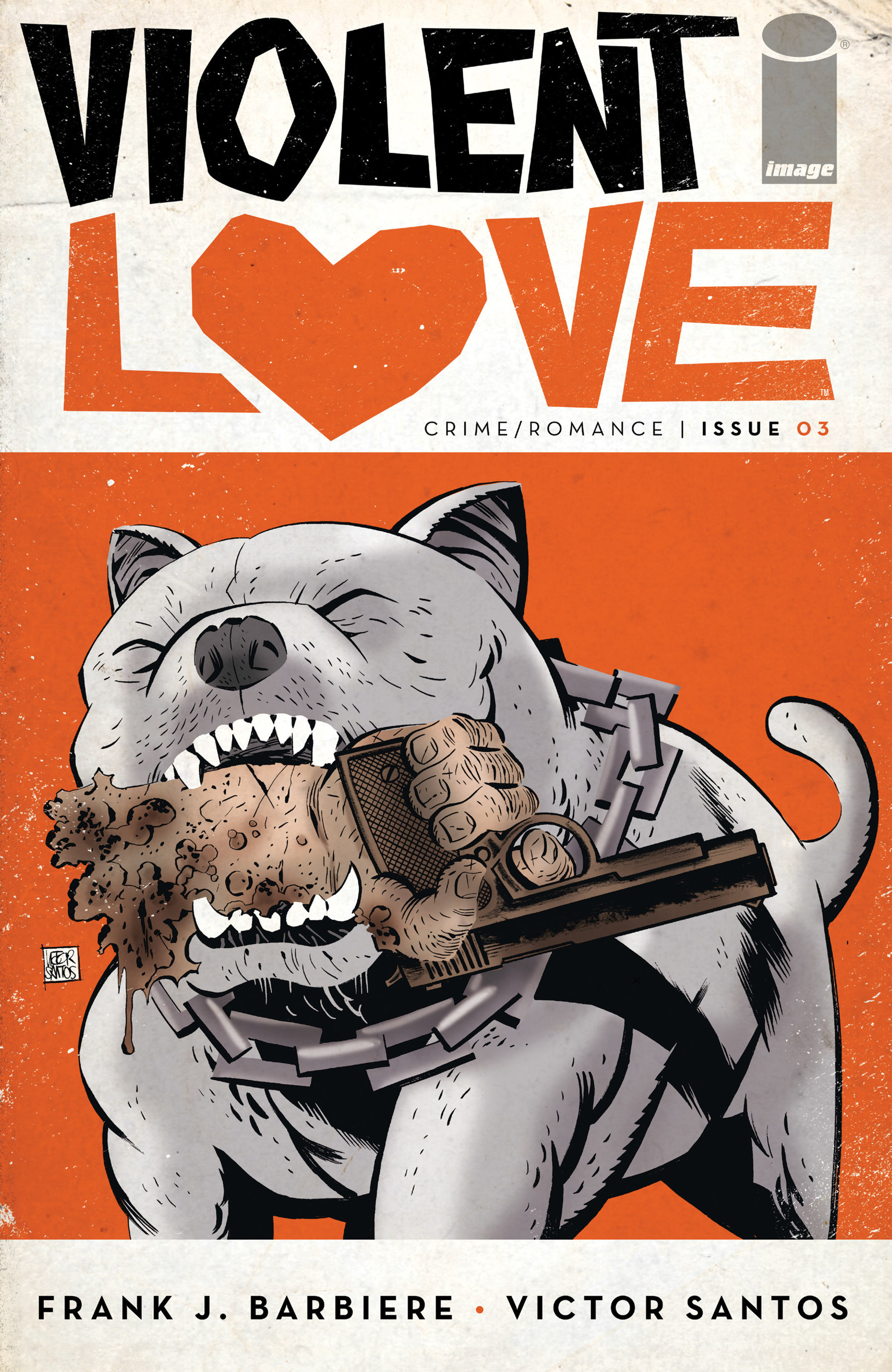 Violent Love #3 cover