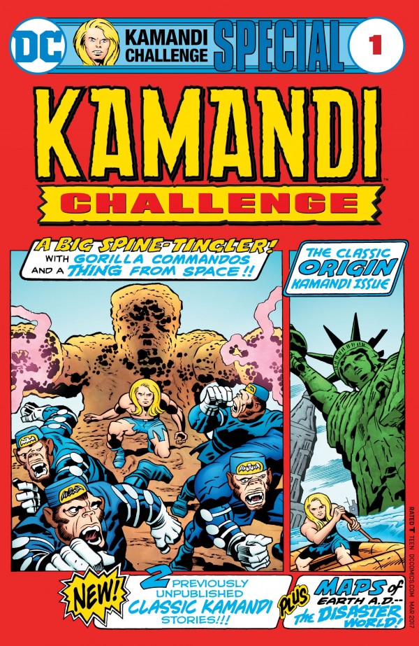 The Kamandi Challenge Special #1 cover