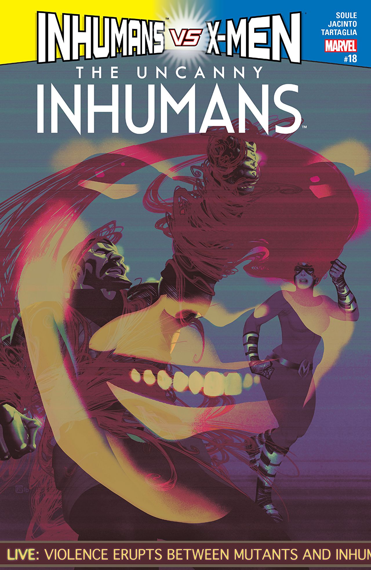 Uncanny Inhumans #18 cover