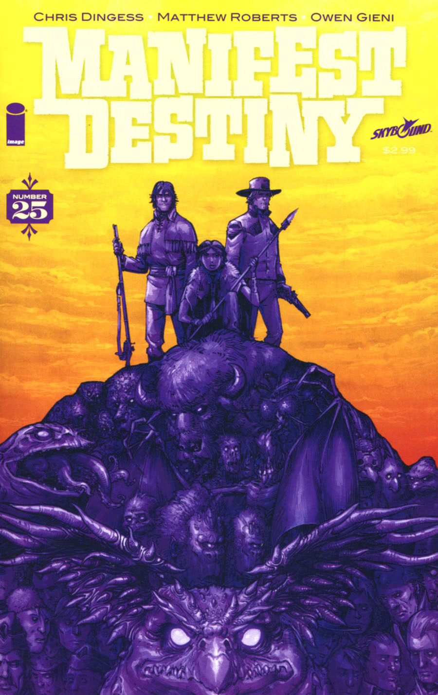 Manifest Destiny #25 cover