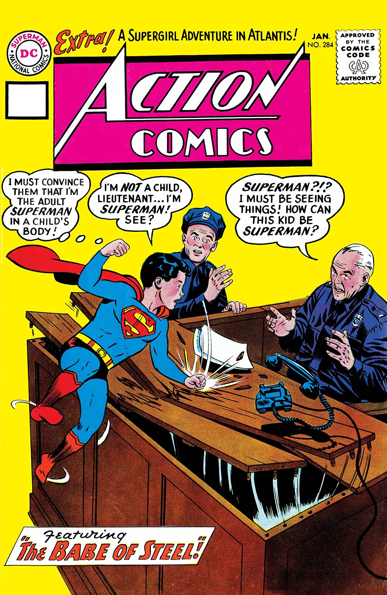 Action Comics #284 cover