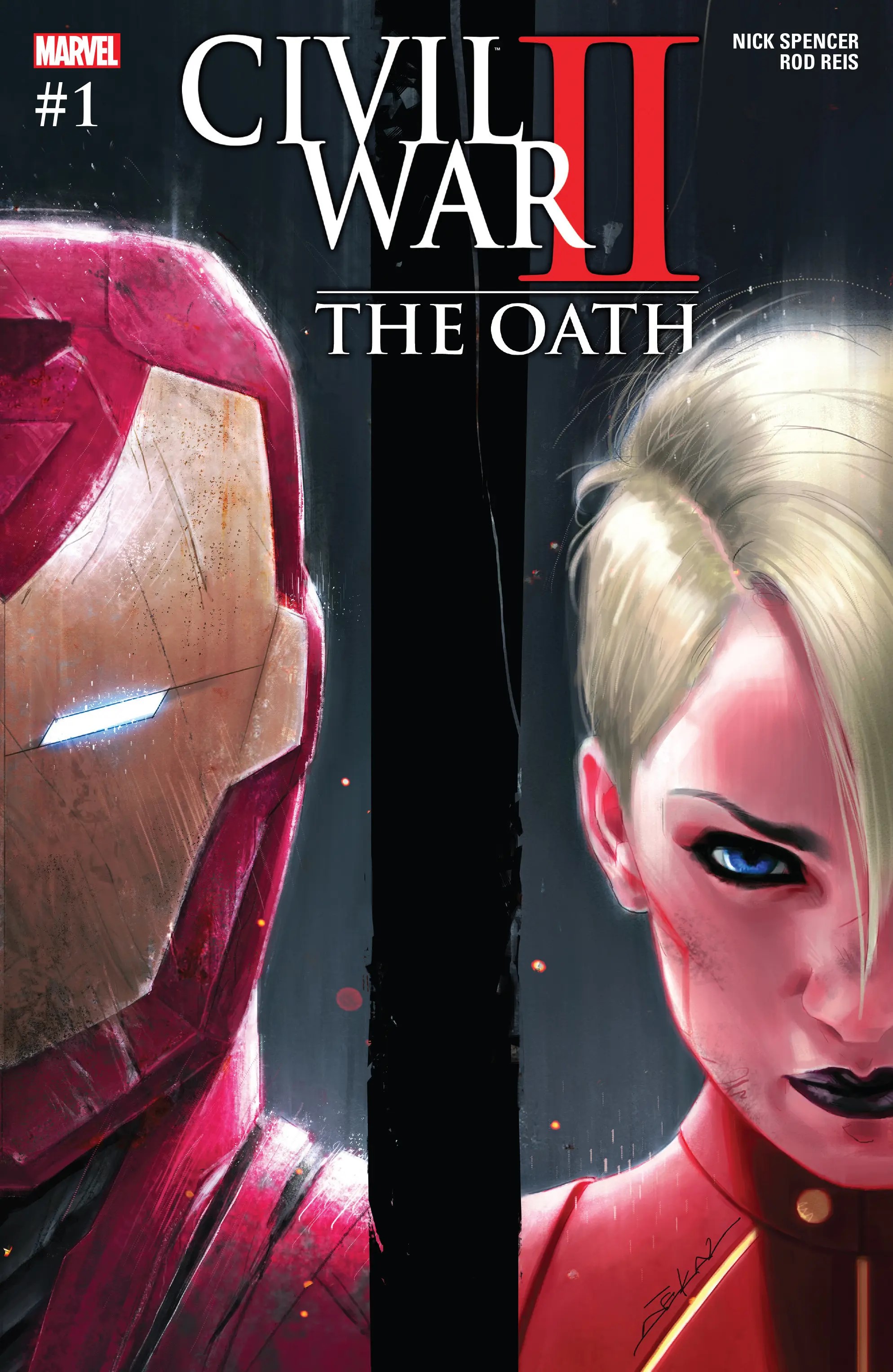 Civil War II: The Oath #1 cover
