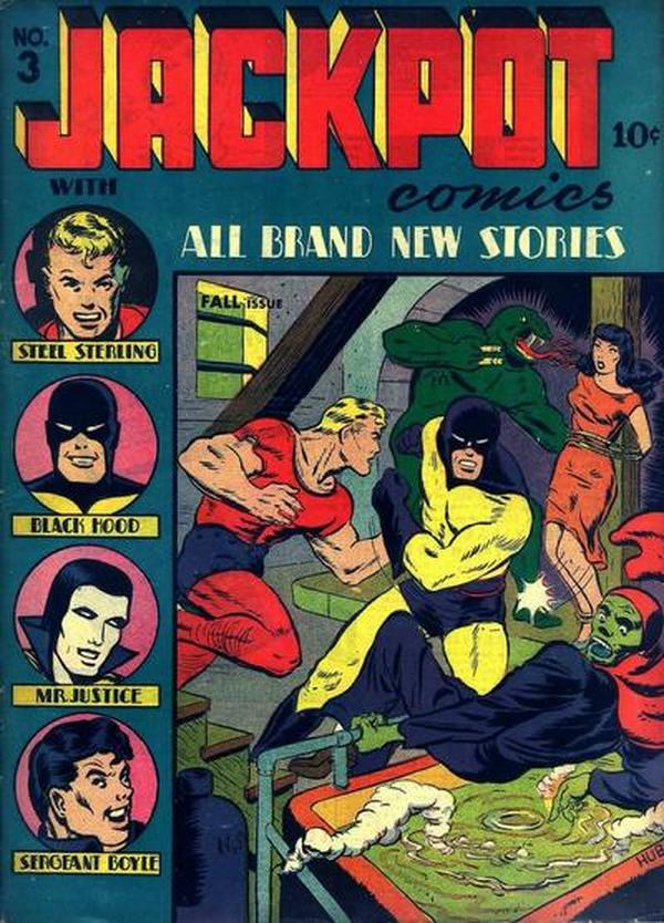 Jackpot Comics #3 cover