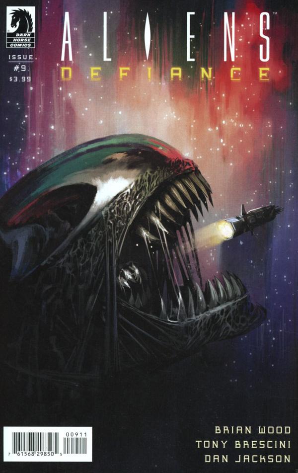 Aliens: Defiance #9 cover