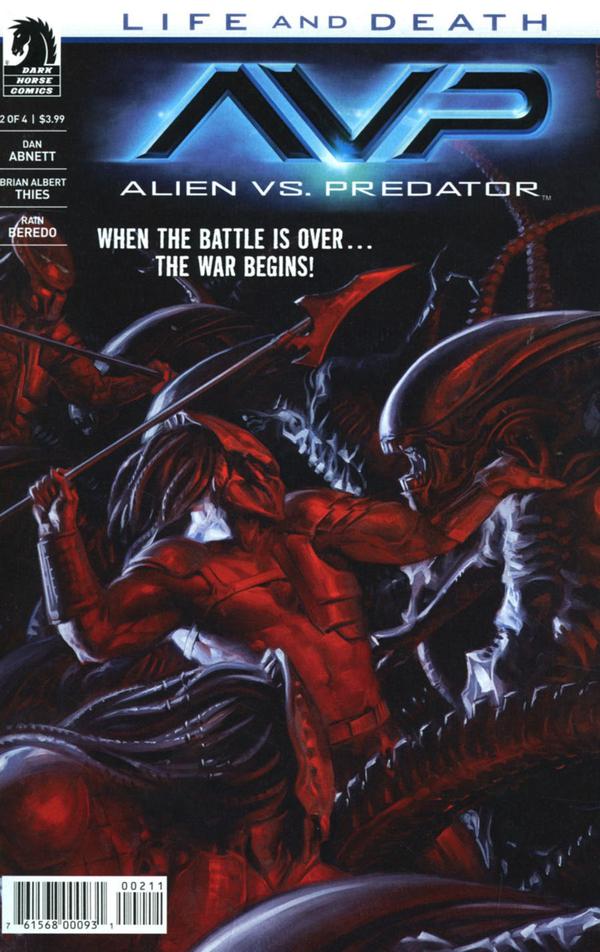 Alien vs. Predator: Life and Death #2 cover