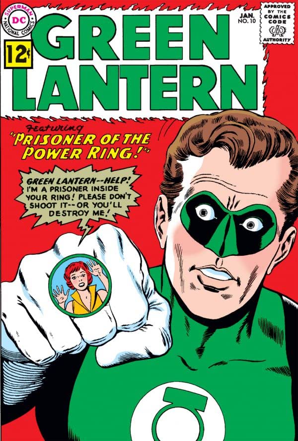 Green Lantern #10 cover