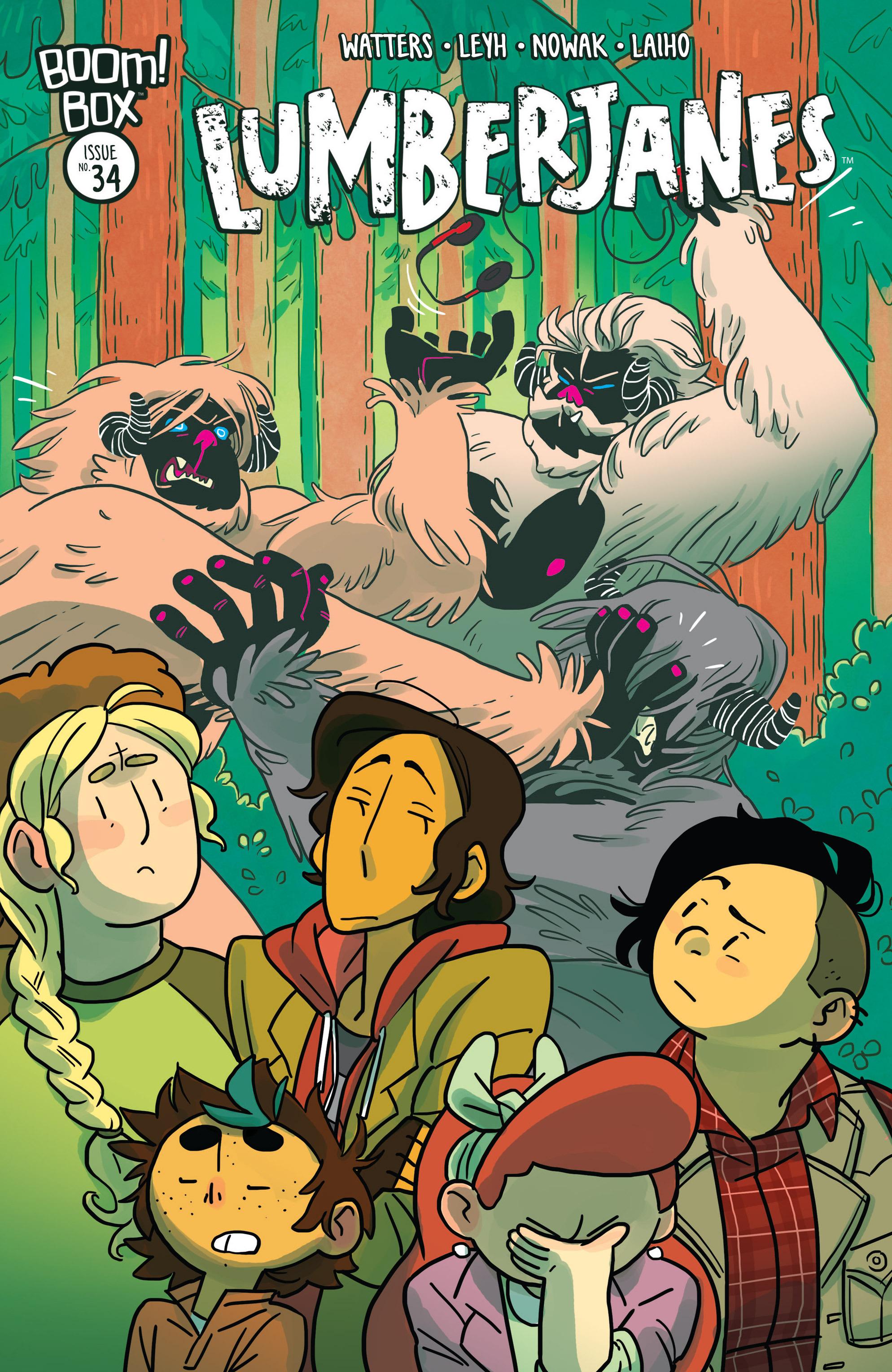 Lumberjanes #34 cover