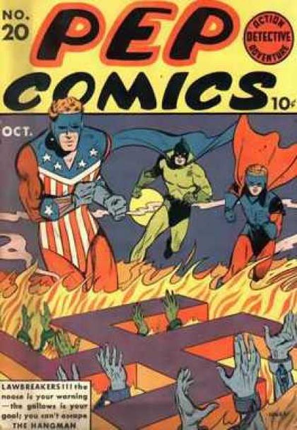 Pep Comics #20 cover