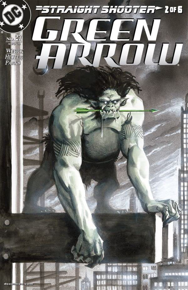 Green Arrow #27 cover