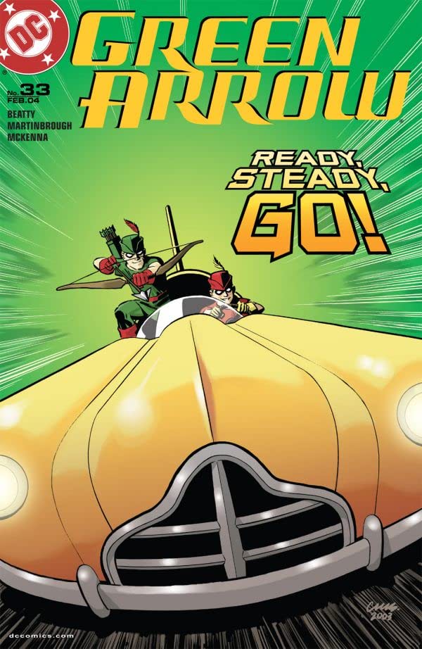 Green Arrow #33 cover