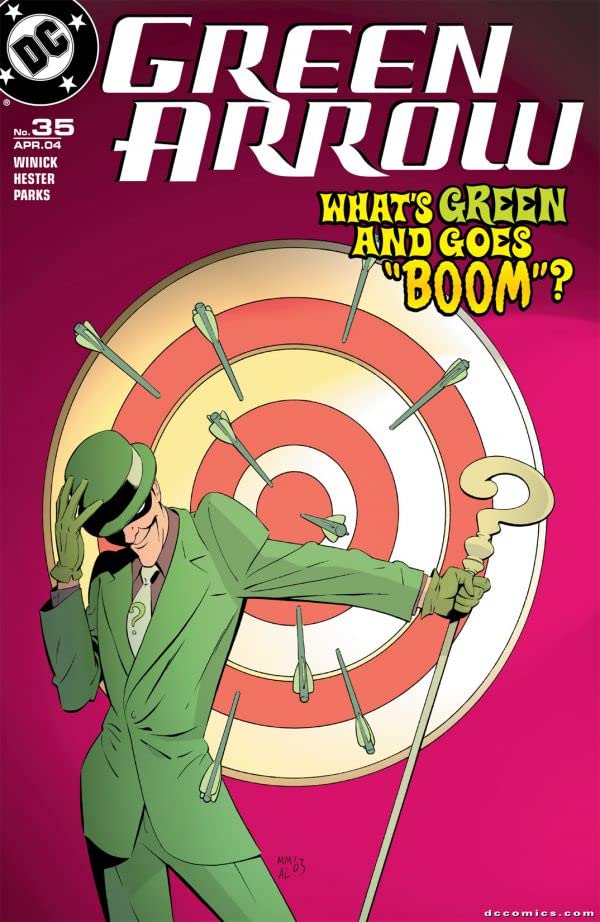 Green Arrow #35 cover