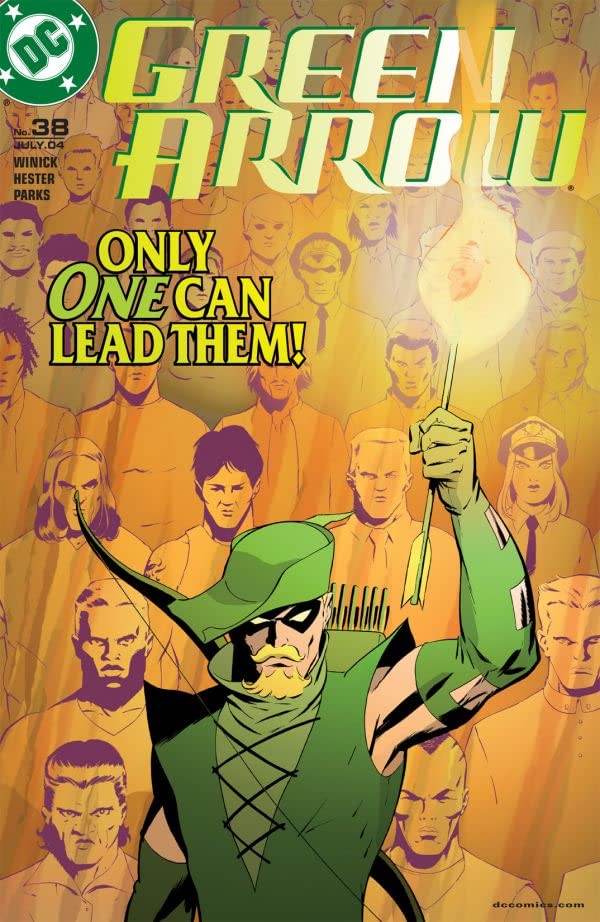 Green Arrow #38 cover