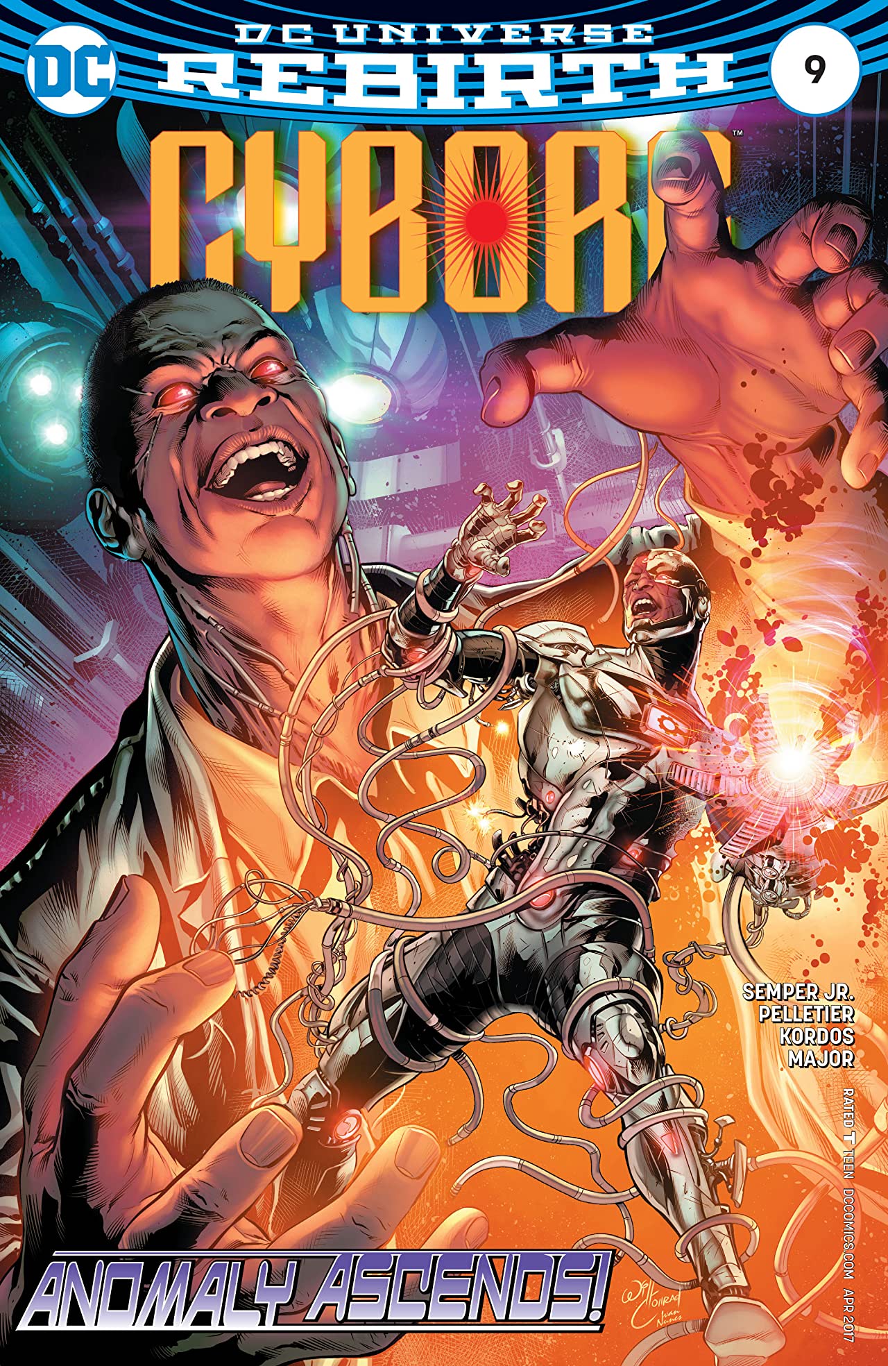 Cyborg #9 cover