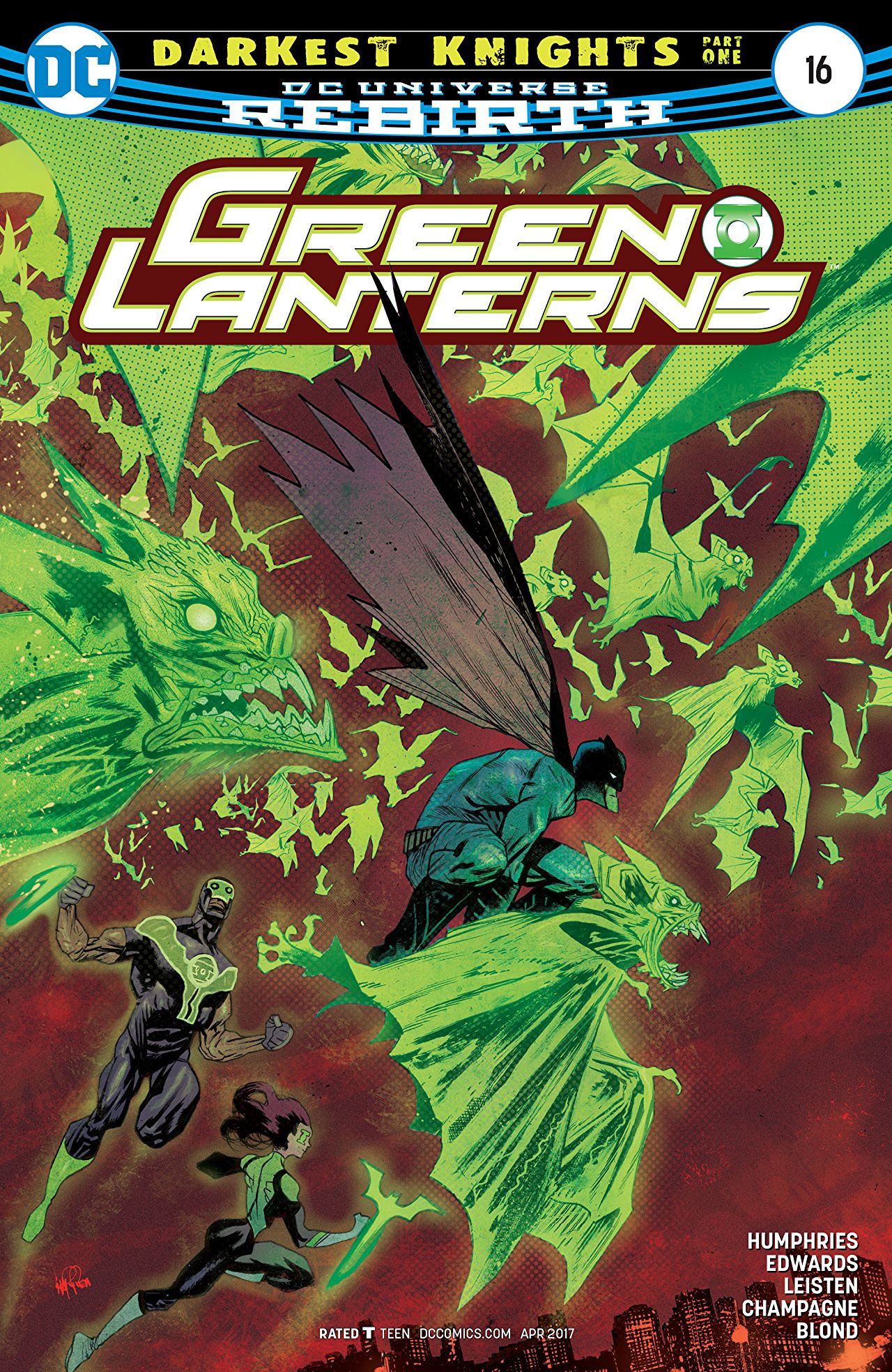 Green Lanterns #16 cover