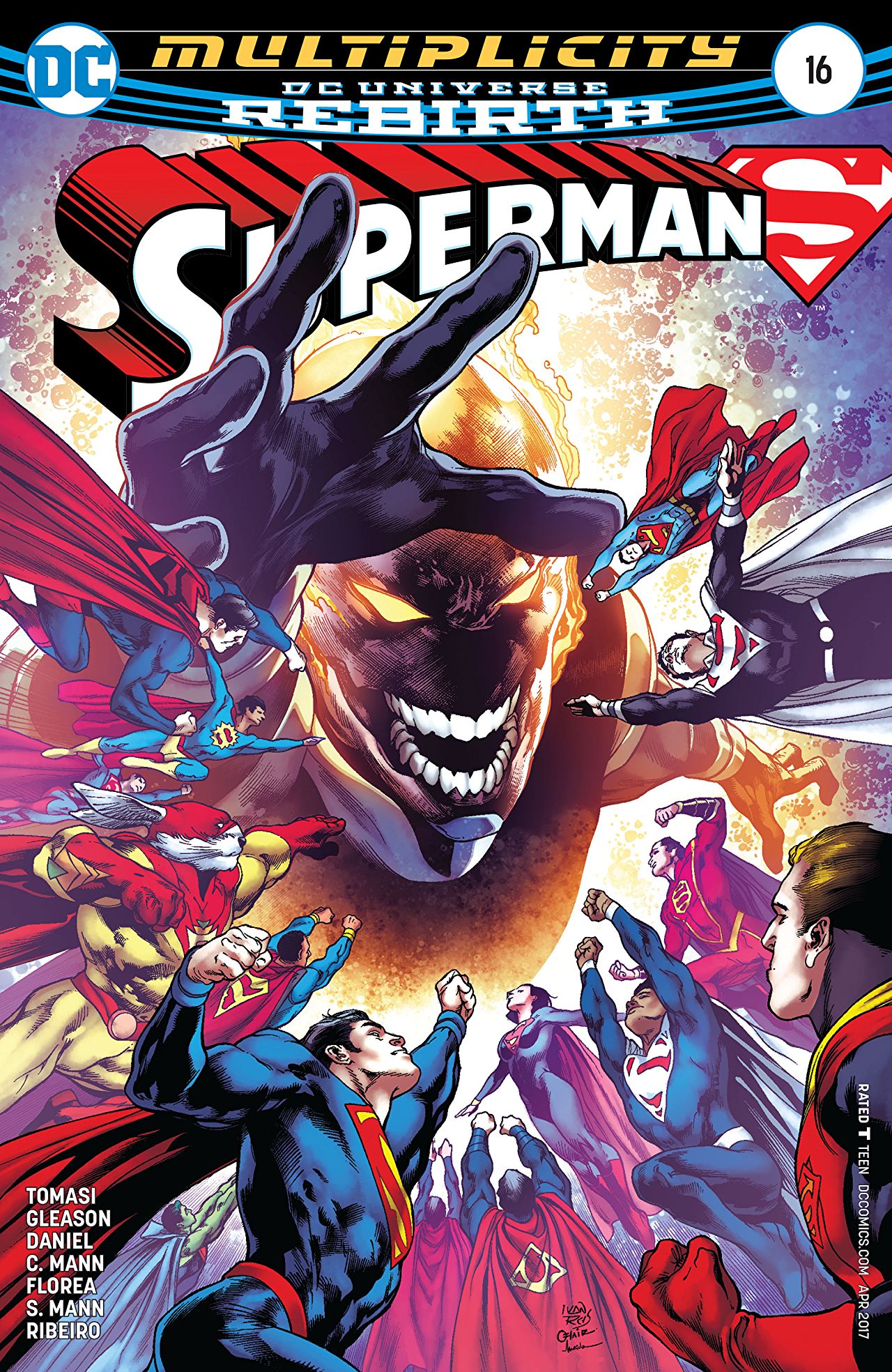 Superman #16 cover