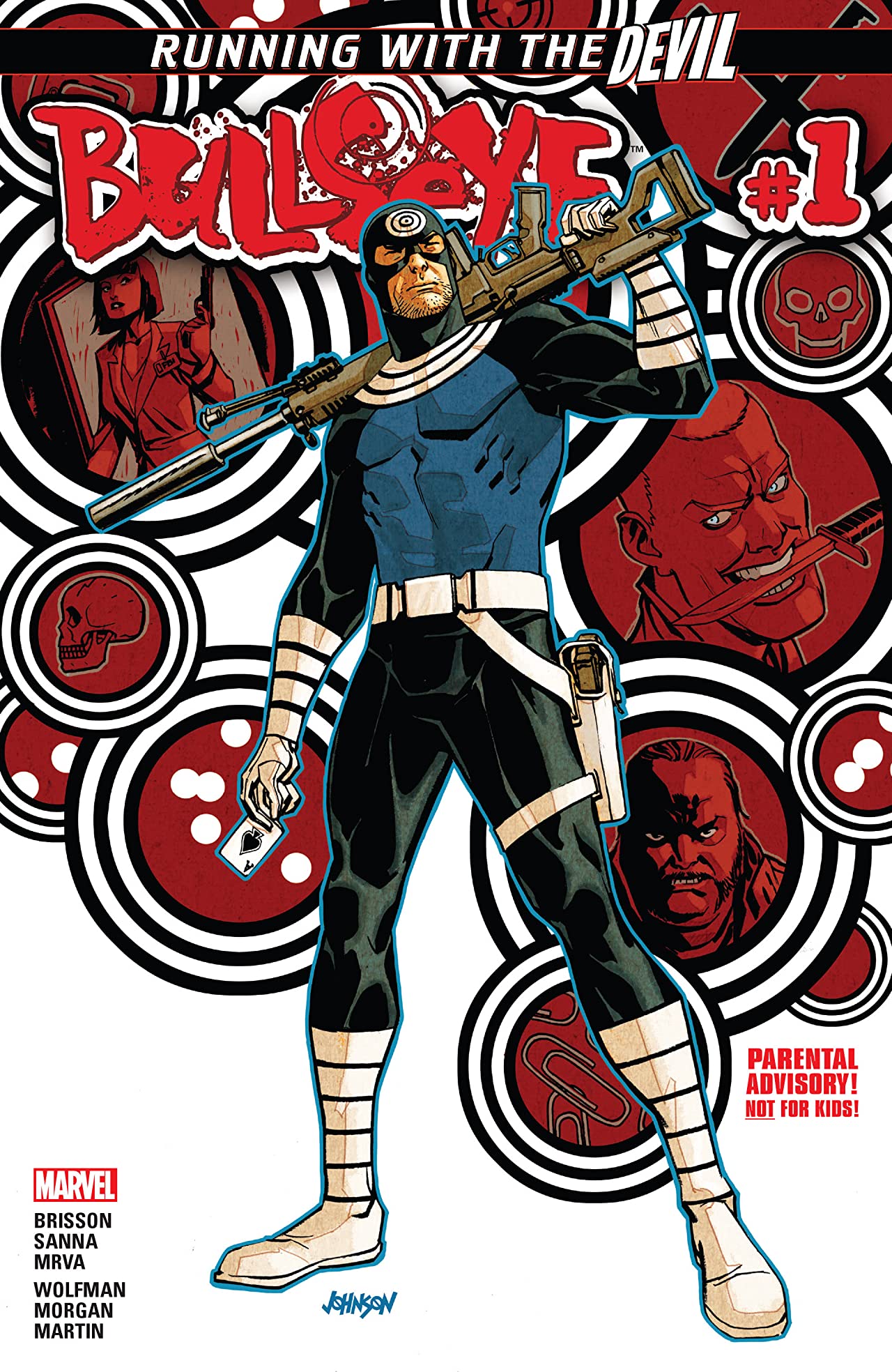 Bullseye #1 cover