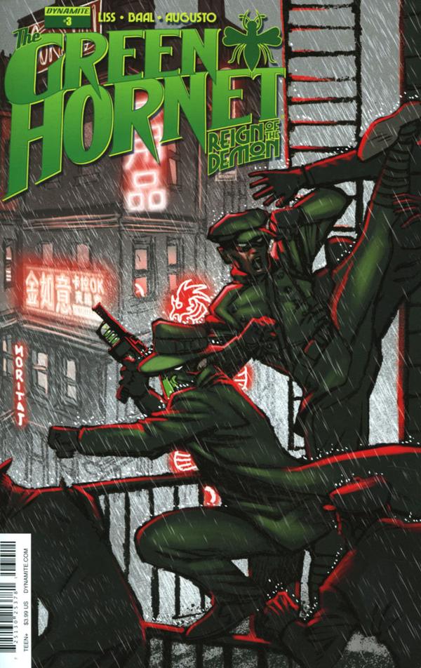 The Green Hornet: Reign of the Demon #3 cover