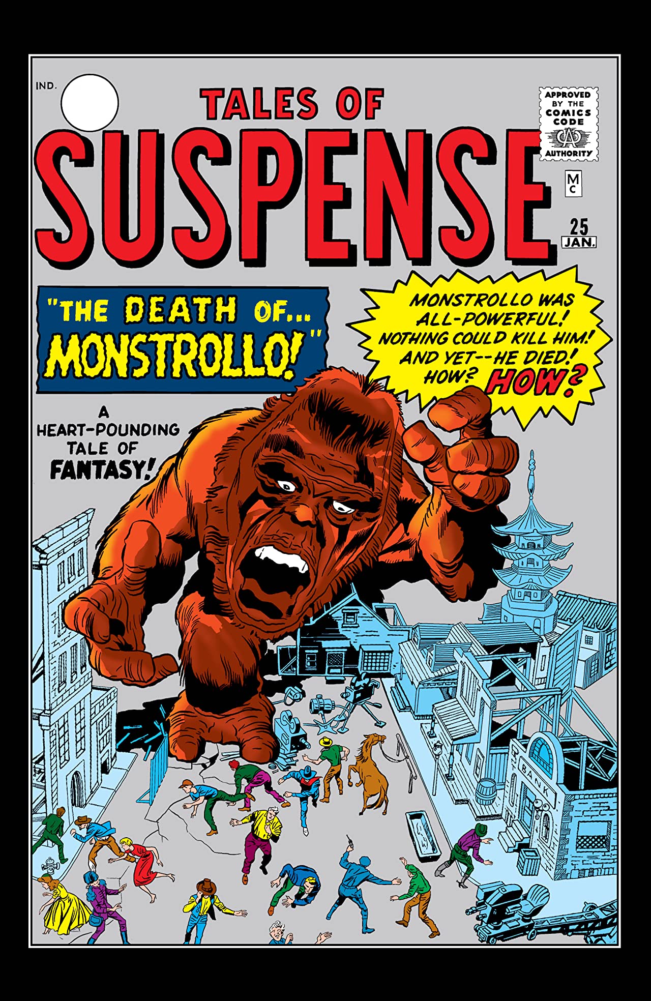 Tales of Suspense #25 cover