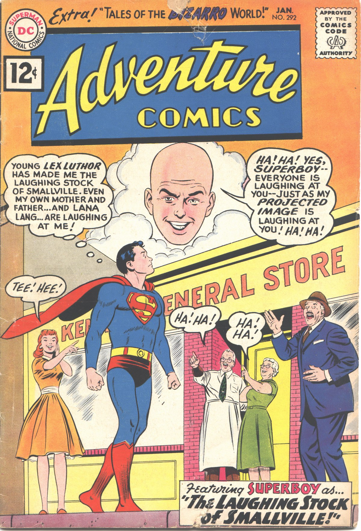 Adventure Comics #292 cover