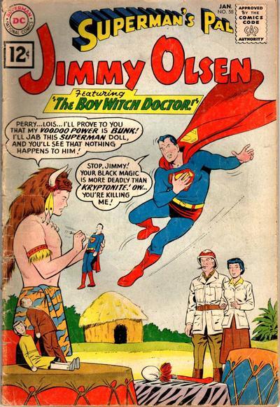 Superman's Pal, Jimmy Olsen #58 cover