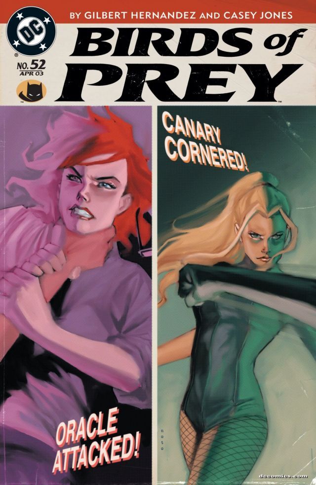 Birds of Prey #52 cover