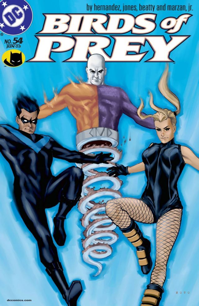 Birds of Prey #54 cover
